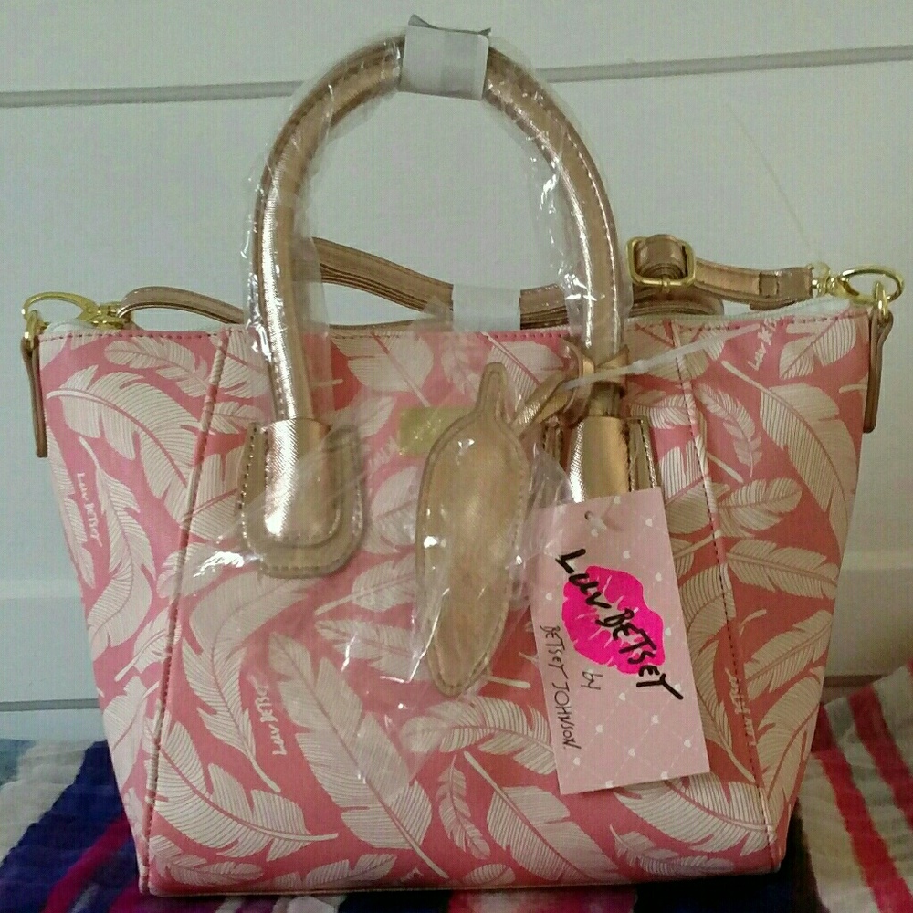 Luv Betsey Coral Dome Purse